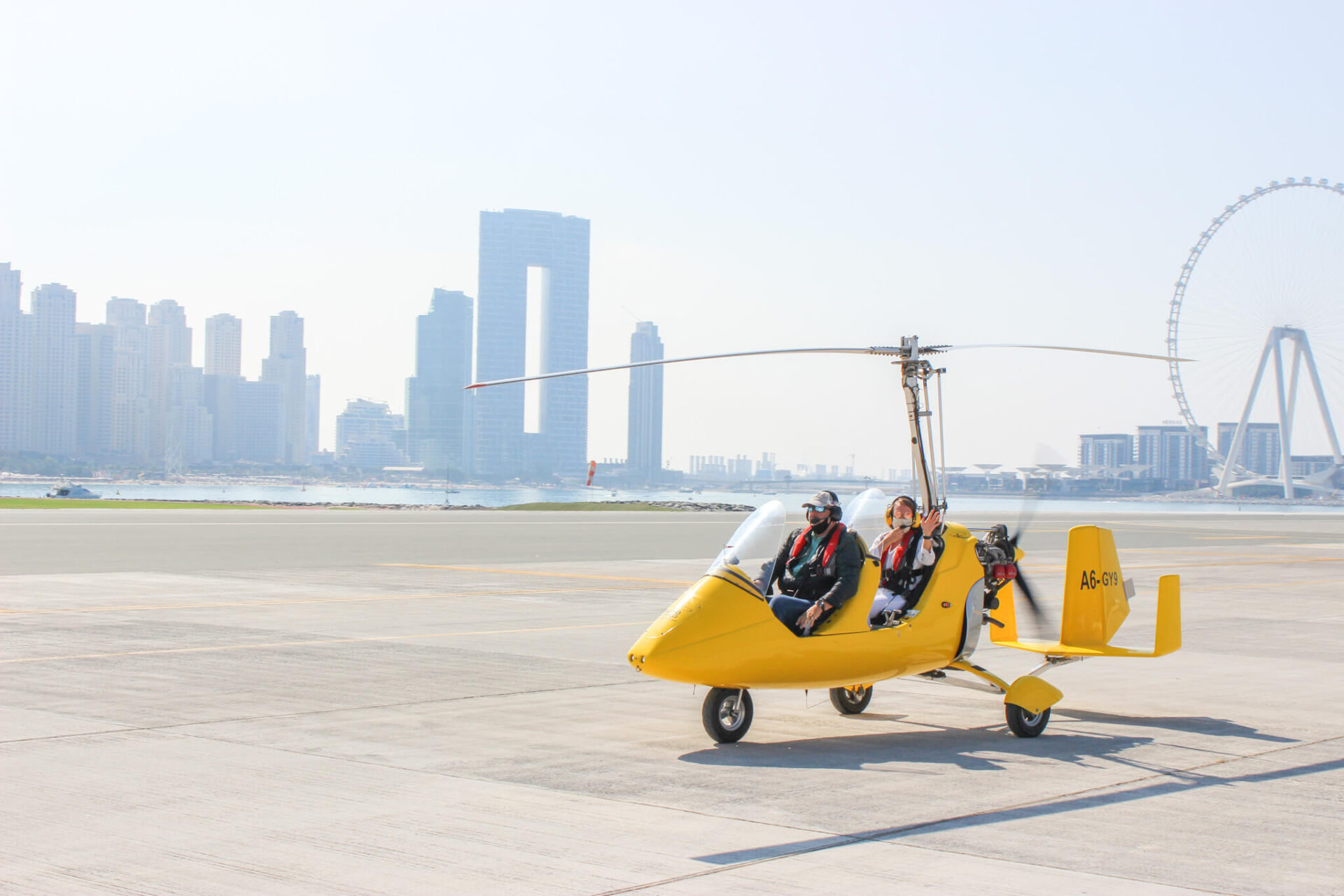 Gyrocopter Flight in Dubai with Skyhub Amazing Flying Experience