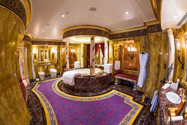 royal suite master bathroom
