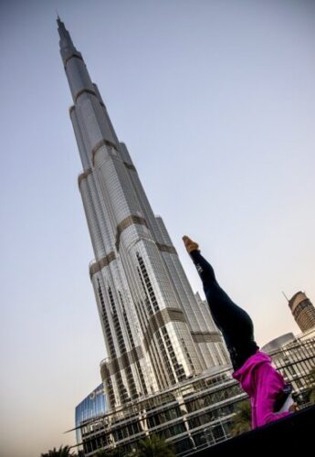 Yoga at Dubai Opera 